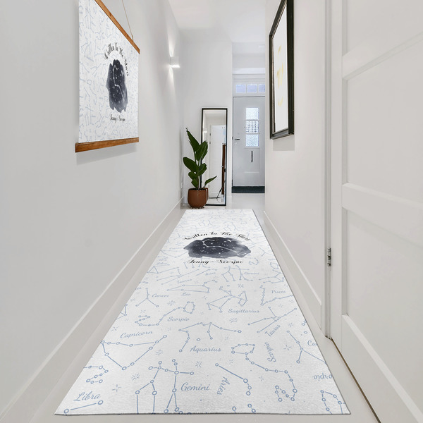 Zodiac Constellations Area Rug Sizes - In Context (vertical)