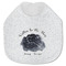 Zodiac Constellations Jersey Knit Baby Bib w/ Name or Text