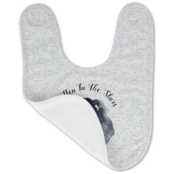 Zodiac Constellations Baby Bib - AFT folded