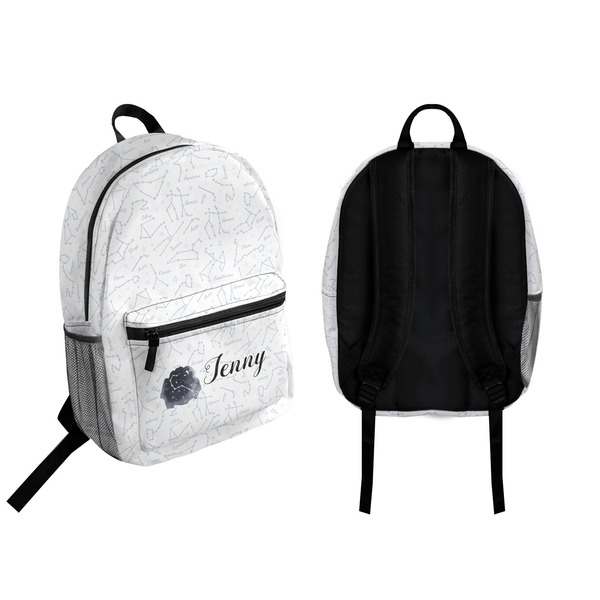 Zodiac Constellations Backpack front and back - Apvl
