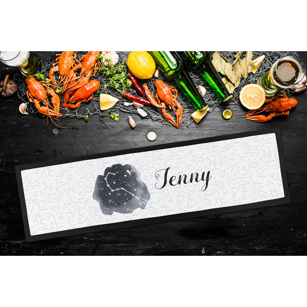 Zodiac Constellations Bar Mat - Large - LIFESTYLE