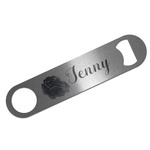 Zodiac Constellations Bar Bottle Opener - Silver w/ Name or Text
