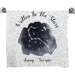 Zodiac Constellations Bath Towel (Personalized)