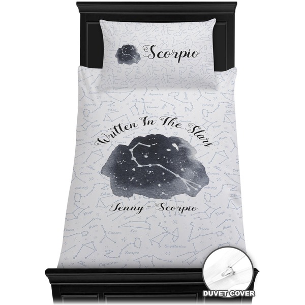 Zodiac Constellations Bedding Set (Twin) - Duvet