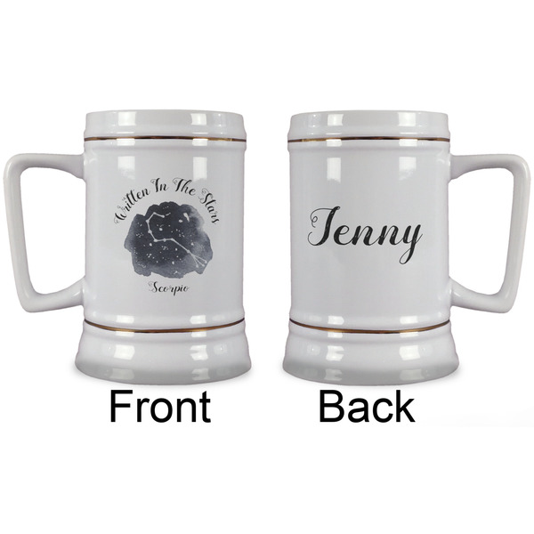 Zodiac Constellations Beer Stein - Approval