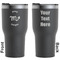 Zodiac Constellations Black RTIC Tumbler - Front and Back