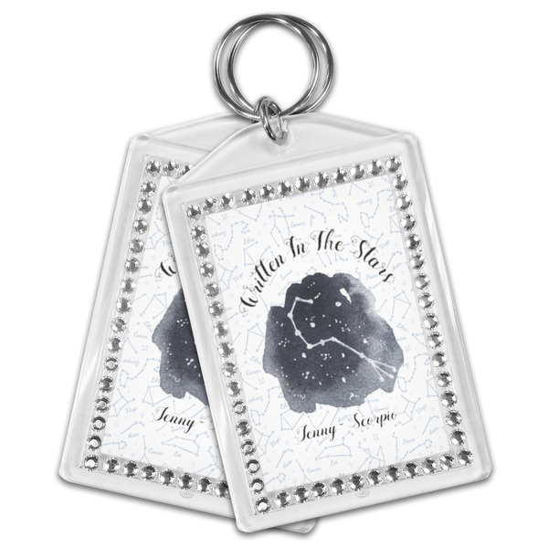 Zodiac Constellations Bling Keychain - MAIN