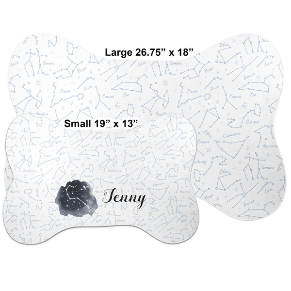 Zodiac Constellations Bone Shaped Mat Comparison