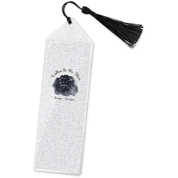 Custom Zodiac Constellations Book Mark w/Tassel (Personalized)