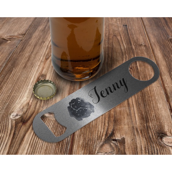 Zodiac Constellations Bottle Opener - In Use