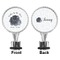 Zodiac Constellations Bottle Stopper - Front and Back