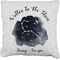 Zodiac Constellations Burlap Pillow 16"