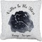 Zodiac Constellations Burlap Pillow 18"