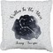 Zodiac Constellations Burlap Pillow 22"