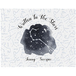 Zodiac Constellations Woven Fabric Placemat - Twill w/ Name or Text