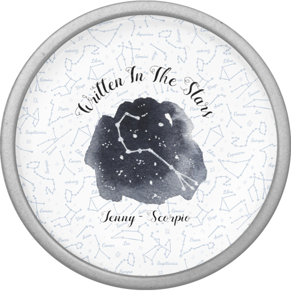 Zodiac Constellations Cabinet Knob - Nickel - Front