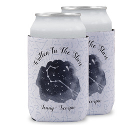 Zodiac Constellations Can Cooler (12 oz) w/ Name or Text