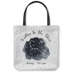 Zodiac Constellations Canvas Tote Bag (Personalized)