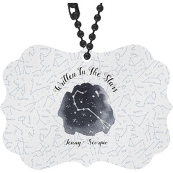 Zodiac Constellations Rear View Mirror Charm (Personalized)