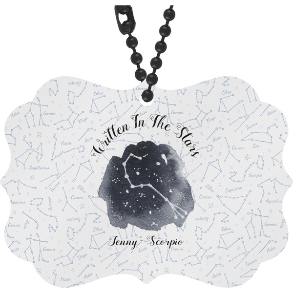 Custom Zodiac Constellations Rear View Mirror Decor (Personalized)