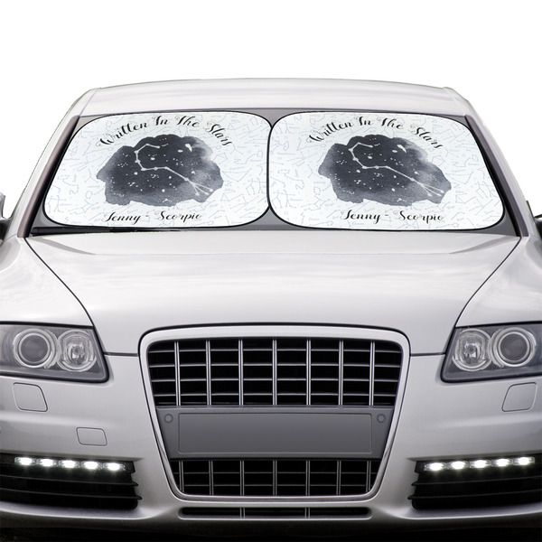 Zodiac Constellations Car Sun Shades - IN CONTEXT