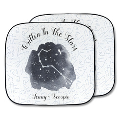 Zodiac Constellations Car Sun Shade - Two Piece (Personalized)