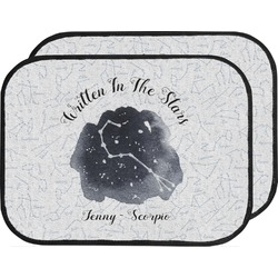 Zodiac Constellations Car Floor Mats (Back Seat) (Personalized)