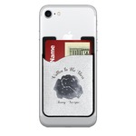 Zodiac Constellations 2-in-1 Cell Phone Credit Card Holder & Screen Cleaner (Personalized)