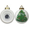 Zodiac Constellations Ceramic Christmas Ornament - X-Mas Tree (APPROVAL)