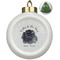 Zodiac Constellations Ceramic Christmas Ornament - Xmas Tree (Front View)
