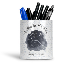 Zodiac Constellations Ceramic Pen Holder
