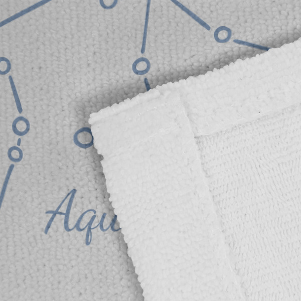 Zodiac Constellations Close up of Fabric