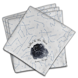 Zodiac Constellations Cloth Napkins (Set of 4) (Personalized)