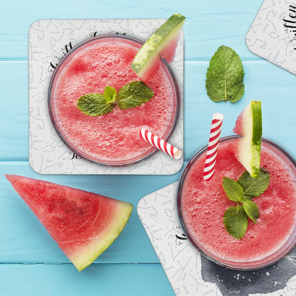 Zodiac Constellations Coaster Set - LIFESTYLE