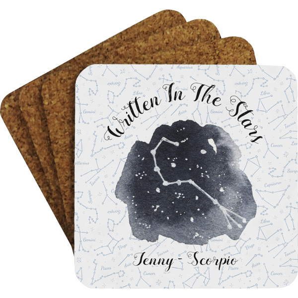 Zodiac Constellations Coaster Set (Personalized)