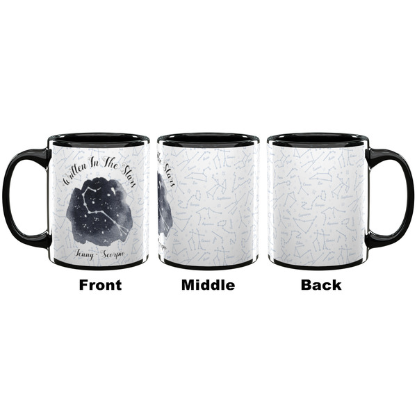 Zodiac Constellations Coffee Mug - 11 oz - Black APPROVAL