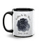 Zodiac Constellations Coffee Mug - 11 oz - Black