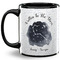 Zodiac Constellations Coffee Mug - 11 oz - Full- Black