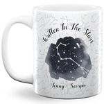 Zodiac Constellations 11 Oz Coffee Mug - White (Personalized)
