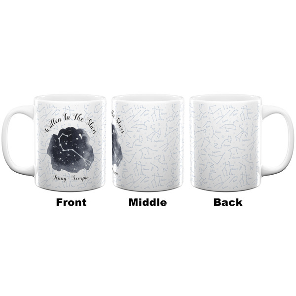Zodiac Constellations Coffee Mug - 11 oz - White APPROVAL