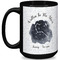 Zodiac Constellations Coffee Mug - 15 oz - Black Full