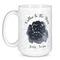 Zodiac Constellations Coffee Mug - 15 oz - White