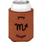 Zodiac Constellations Leatherette Can Sleeve - Double Sided (Personalized)