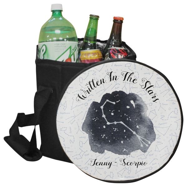 Custom Zodiac Constellations Collapsible Cooler & Seat (Personalized)