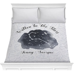 Zodiac Constellations Comforter - Full / Queen (Personalized)
