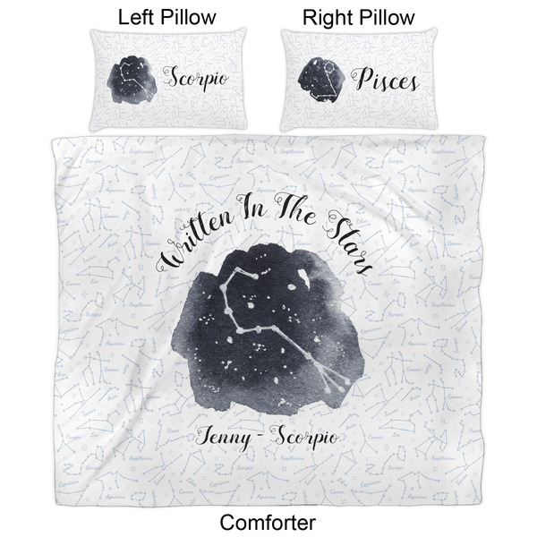 Zodiac Constellations Comforter Set - King - Approval