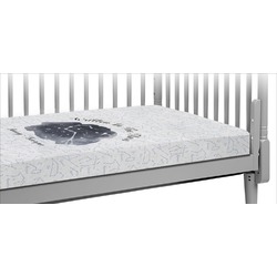 Zodiac Constellations Crib Fitted Sheet (Personalized)