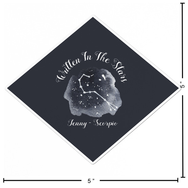 Zodiac Constellations Custom Shape Iron On Patches - L - APPROVAL