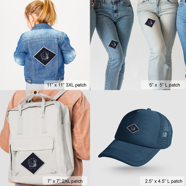 Zodiac Constellations Custom Shape Iron On Patches - LIFESTYLE