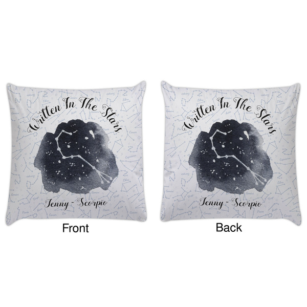 Zodiac Constellations Decorative Pillow Case - Approval